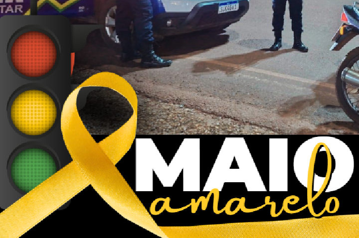 10º BPM PARTICIPA DA CAMPANHA “MAIO AMARELO” COM PALESTRAS E AÇÕES DE CONSCIENTIZAÇÃO NO TRÂNSITO