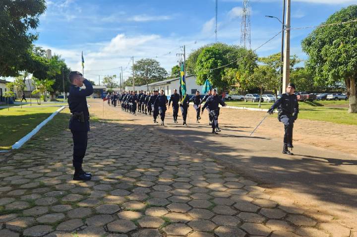 3º BPM REALIZA SOLENIDADE ALUSIVA A TIRADENTES EM VILHENA