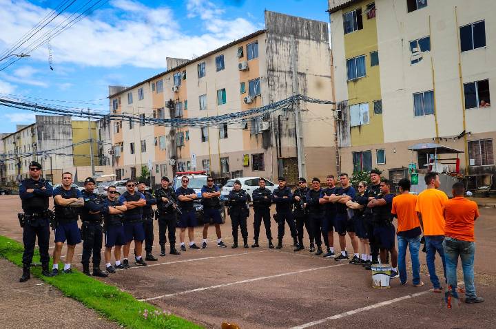 9º BPM intensifica ações de segurança e revitalização no Residencial Morar Melhor