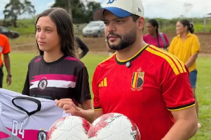 Edevaldo Neves investe no esporte em Mirante da Serra