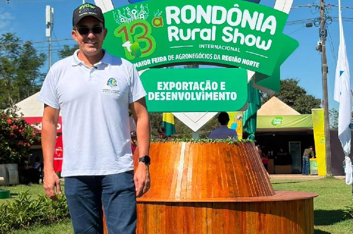 Eyder Brasil participa da 13ª Rondônia Rural Show e destaca importância do agro para o desenvolvimento do estado