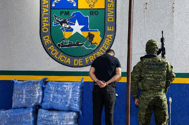 Forças policiais apreendem 103,9 quilos de skunk durante operação em Rondônia