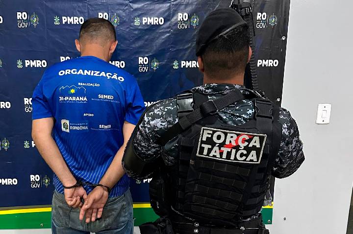 JI-PARANÁ: POLÍCIA MILITAR CUMPRE MANDADO DE PRISÃO NO BAIRRO JARDIM DOS MIGRANTES