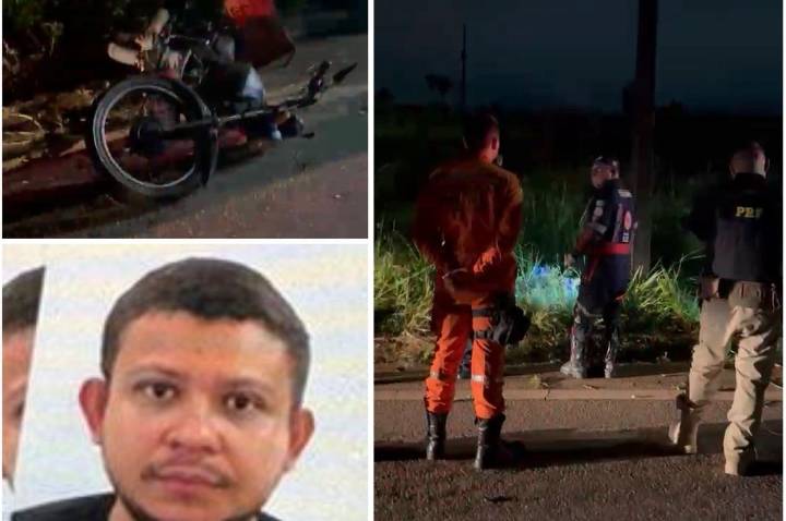 Motociclista morre ao colidir com poste na BR-364