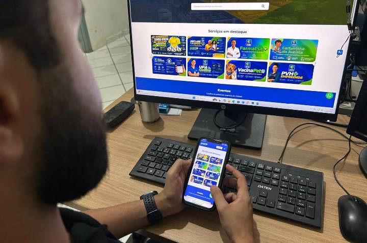 O que milhares de porto-velhenses já estão resolvendo pelo celular através do PVH+