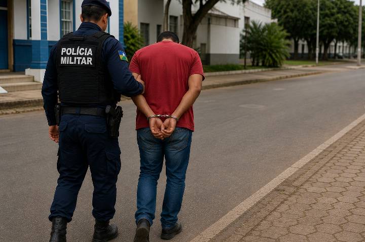 PMRO: Foragido da Justiça é recapturado em ação rápida no centro de  Guajará-Mirim