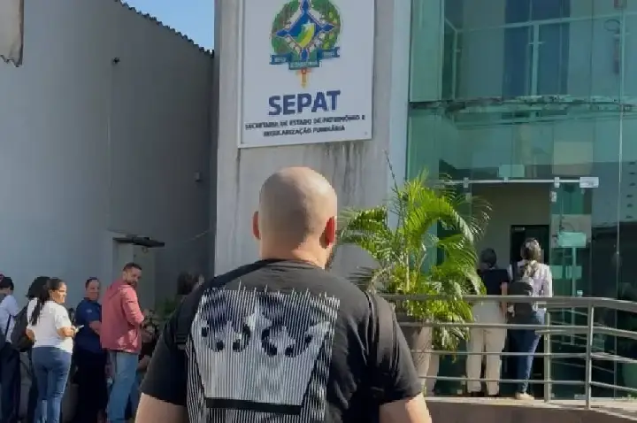 Princípio de incêndio leva à evacuação da Sepat em Porto Velho