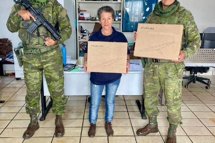 RECEITA FEDERAL DESTINA EQUIPAMENTOS STARLINK À POLÍCIA MILITAR PARA FORTALECER AÇÕES DE FRONTEIRA EM RONDÔNIA