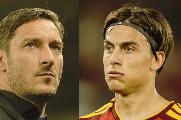 Roma queria dar camisa 10 a Dybala e Totti reclamou: ‘Vocês são todos idiotas’