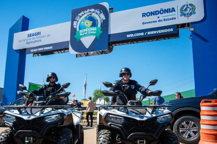 RONDÔNIA RURAL SHOW 2026 TEM INÍCIO COM FORTE ESQUEMA DE SEGURANÇA DA POLÍCIA MILITAR