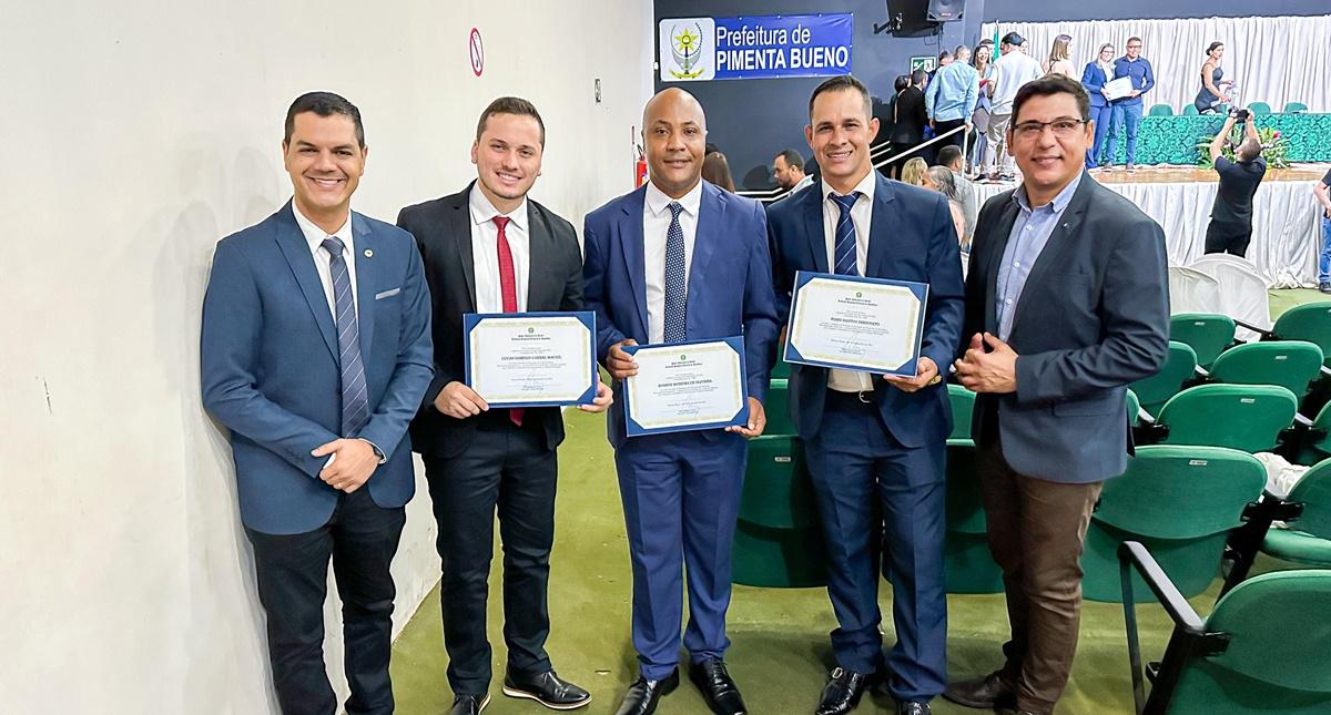 Deputado Cássio Gois participa da diplomação de eleitos em Pimenta Bueno e Primavera de Rondônia