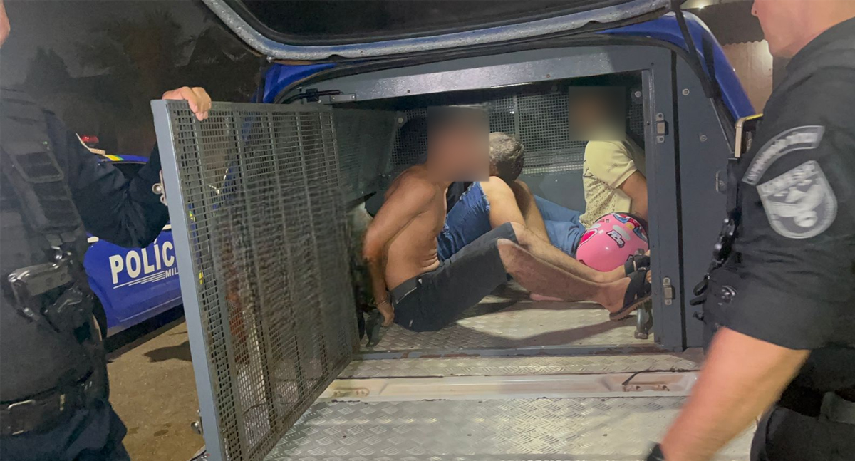 “RD do CV” e comparsas são presos após roubo de motos aplicativo na zona leste