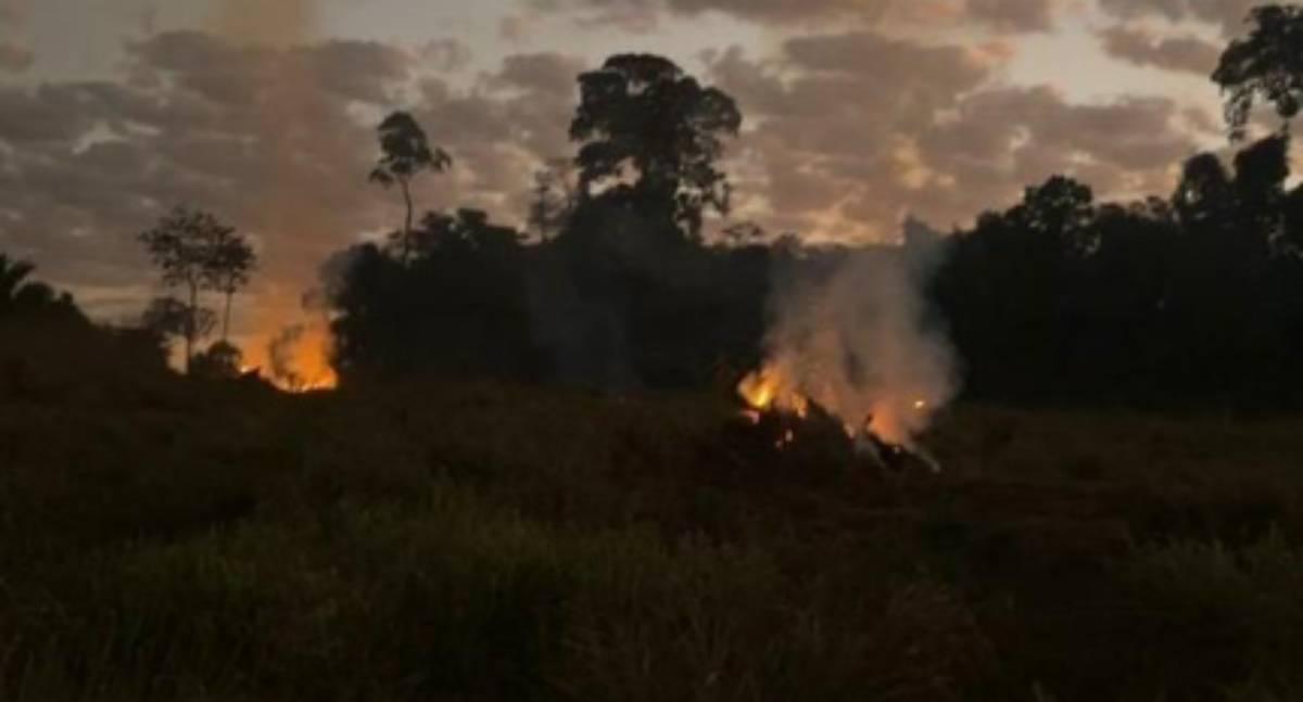 PF prende duas pessoas por incêndios criminosos em Rondônia
