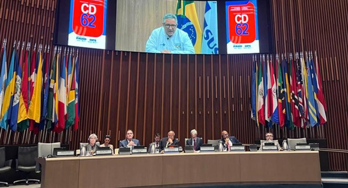 Ministro Padilha critica negacionismo em evento da Opas após restrição de visto nos EUA
