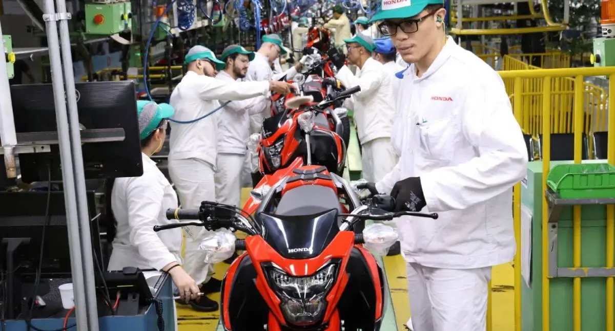 Honda anuncia investimento de R$ 1,6 bilhão em motocicletas no Brasil até 2029