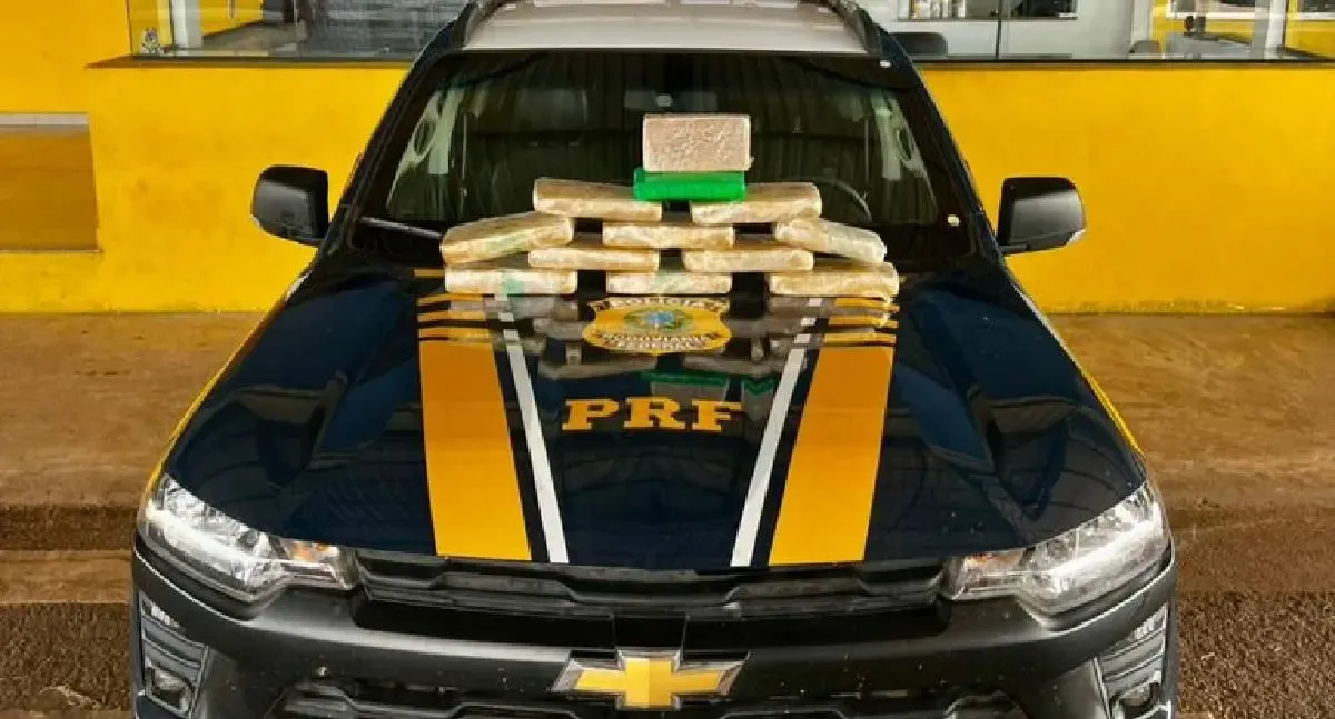 PRF apreende mais de 10 kg de drogas em Pimenta Bueno