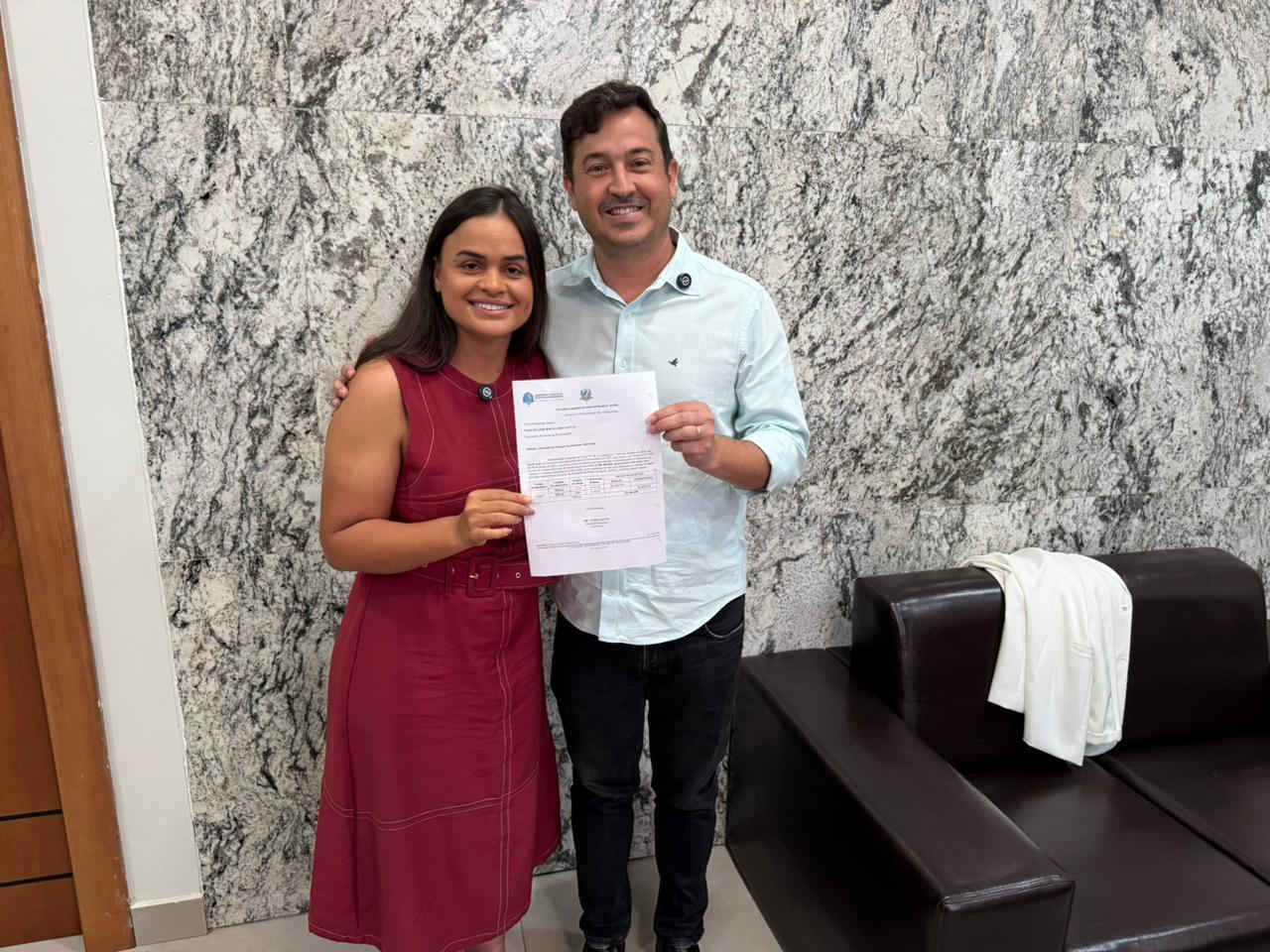 Deputada Dra. Taíssa destina R$ 400 mil para aquisição de ambulância em União Bandeirantes