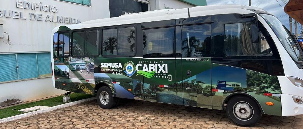 Deputado Ezequiel Neiva anuncia a chegada de micro-ônibus para fortalecer o transporte de pacientes da saúde em Cabixi
