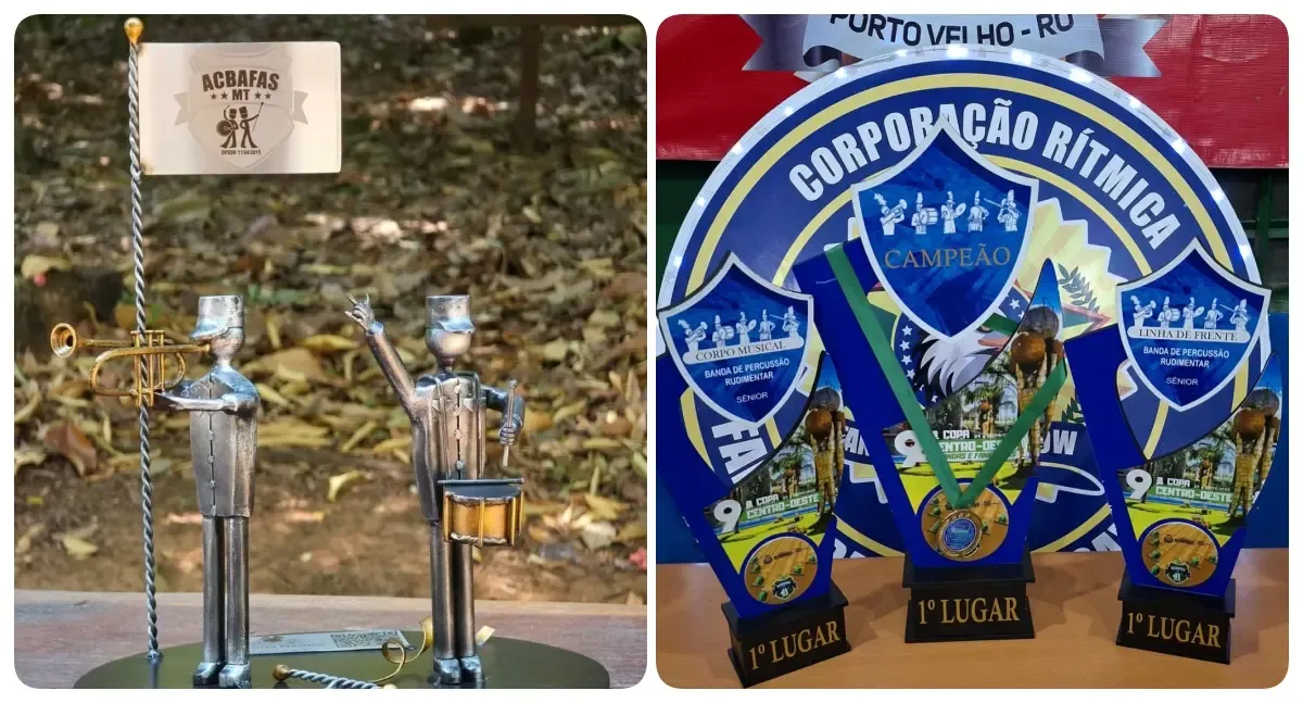 Fanfarra Duque de Caxias é bicampeã geral na 9ª Copa Centro-Oeste de Bandas e Fanfarras em Sorriso-MT