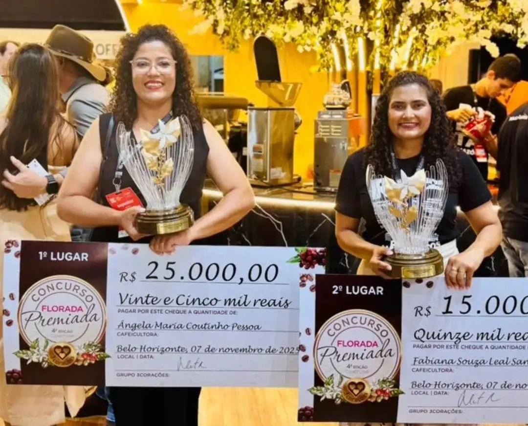 Produtoras de Rondônia conquistam 1º e 2º lugares no maior concurso feminino de cafés do Brasil