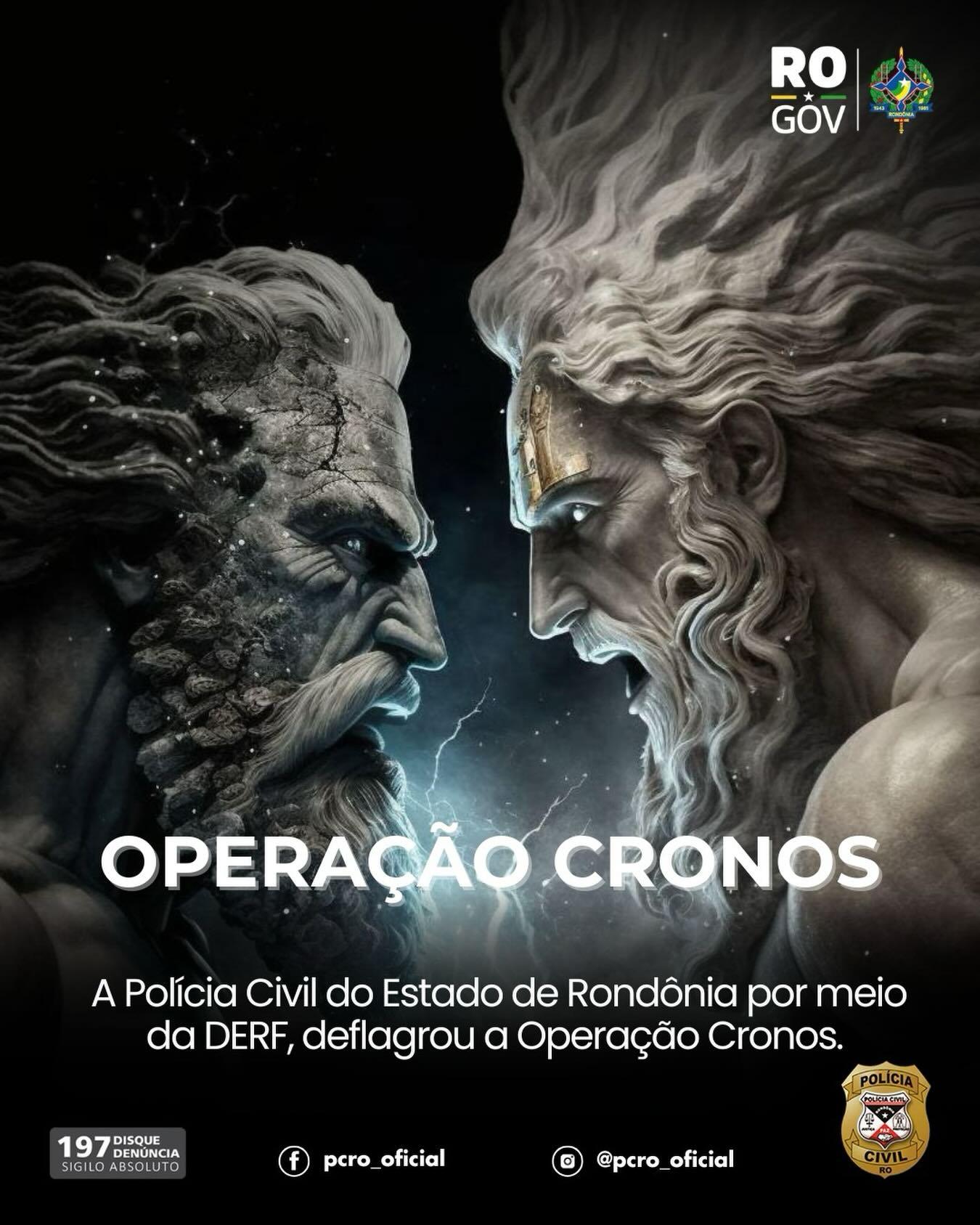 Operação Cronos: Polícia Civil frustra duas tentativas de homicídio contra pai em Rondônia