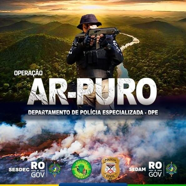 Polícia Civil de Rondônia reduz crimes ambientais e registra queda histórica de incêndios em 2025