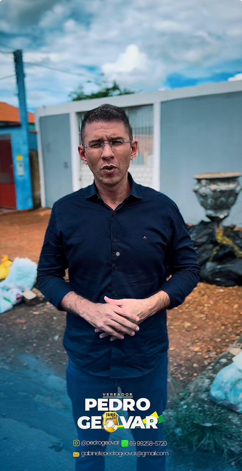 Vereador Pedro Geovar intensifica fiscalização nos bairros e cobra regularização da coleta de lixo