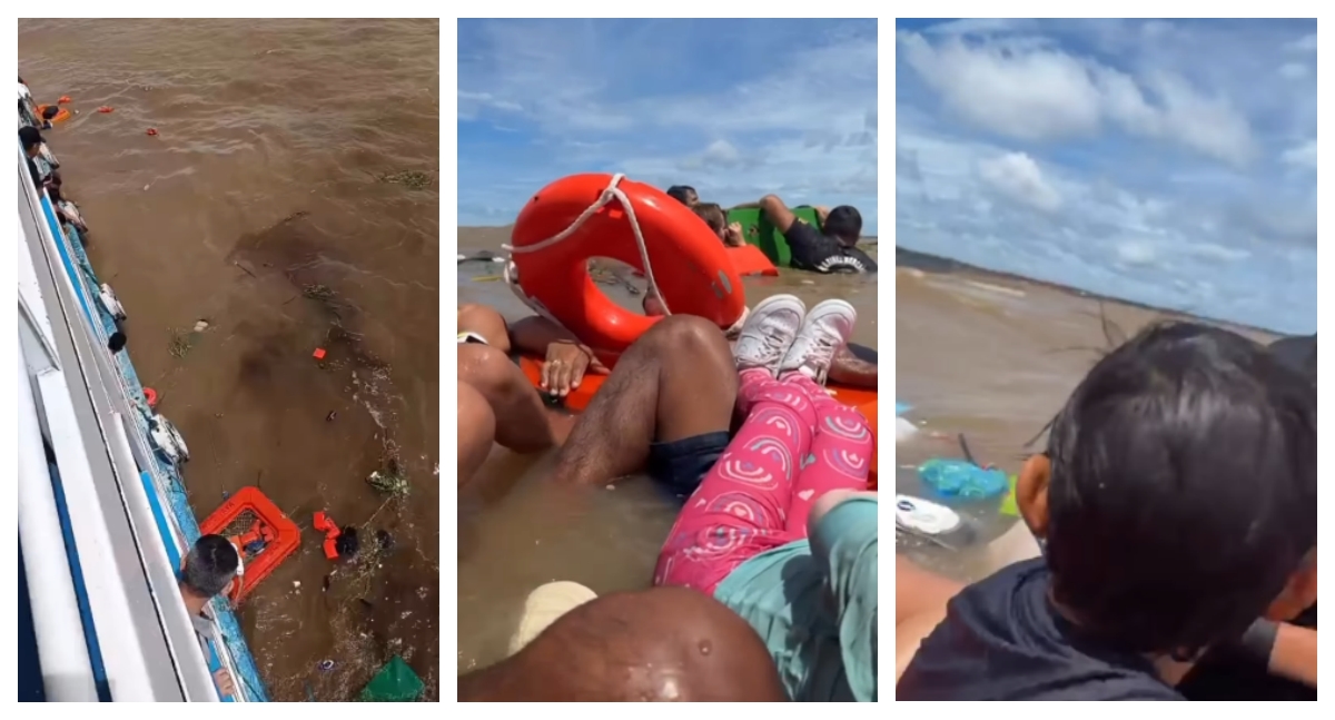 Amazonas: Bombeiros seguem buscas por desaparecidos após naufrágio no encontro das águas