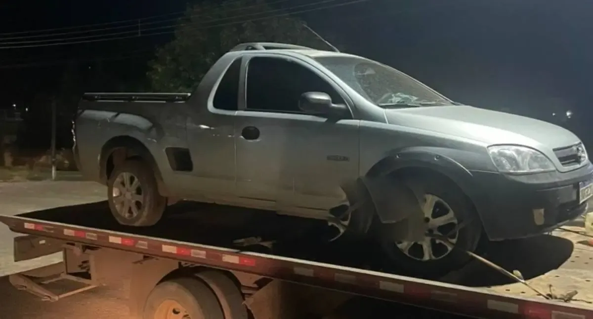 Furto de picape termina em confronto com a polícia em RO