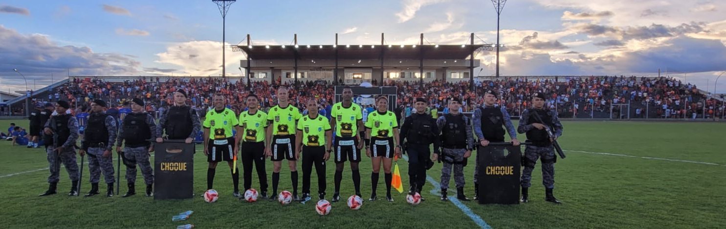 10º BATALHÃO DE POLÍCIA MILITAR REALIZA POLICIAMENTO NA FINAL DO CAMPEONATO RONDONIENSE DE FUTEBOL