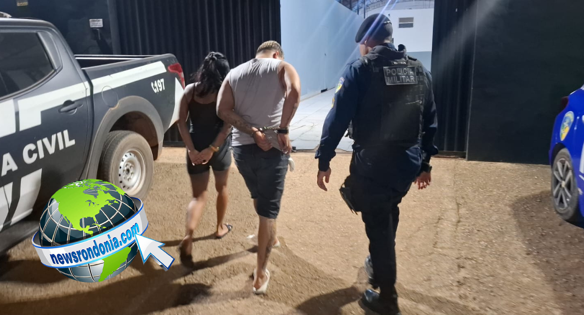 Casal é preso por tráfico de drogas