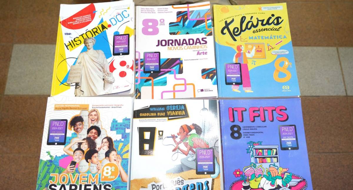 Dia do Livro Didático mobiliza alunos na zona rural de PVH