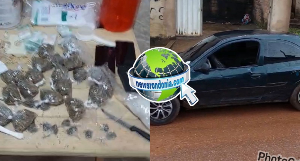 Equipe do sgt Machado prende trio com drogas em boca de fumo na zona Norte