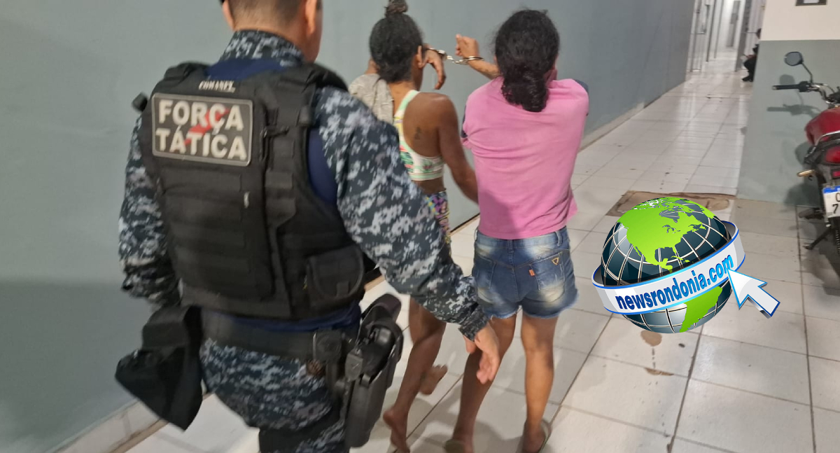 Mãe e filha são presas com drogas em operação da Força Tática na Vila Princesa