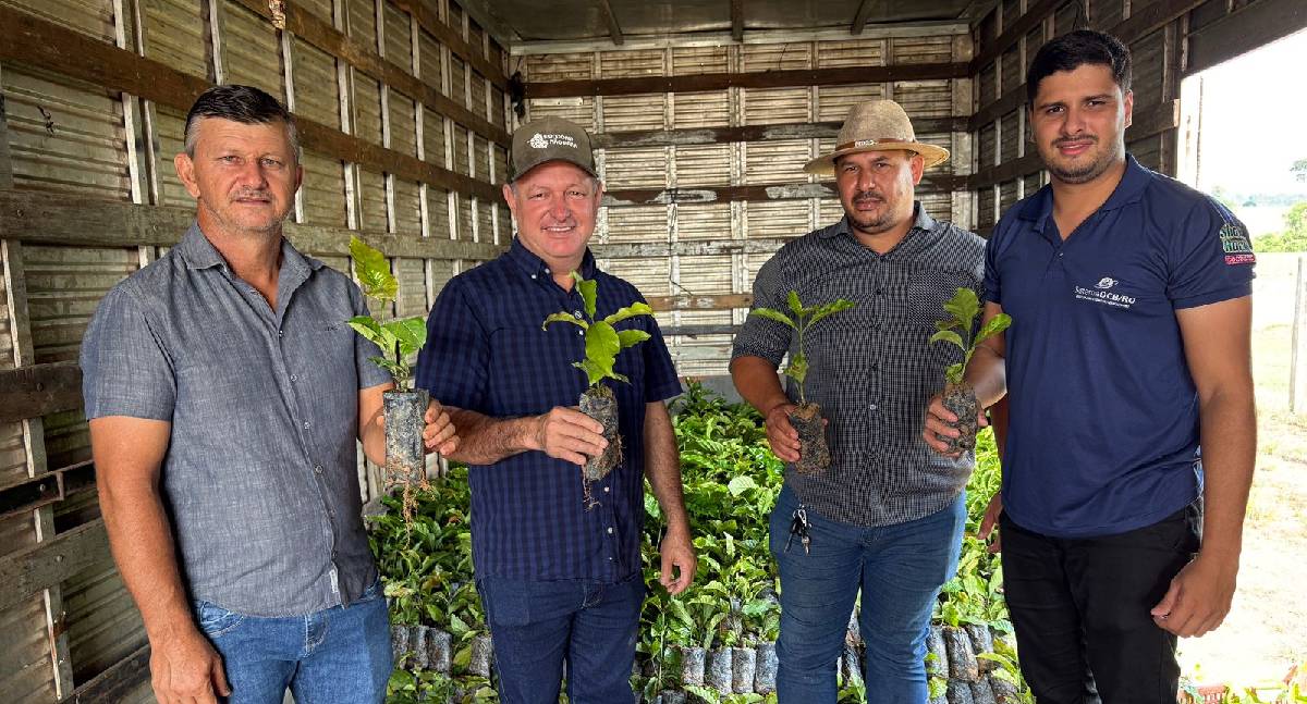 Pedro Fernandes fortalece produção de café em RO