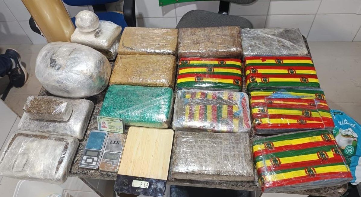 Polícia Militar apreende mais de 15 kg de drogas e desarticula ponto de tráfico em Cacoal