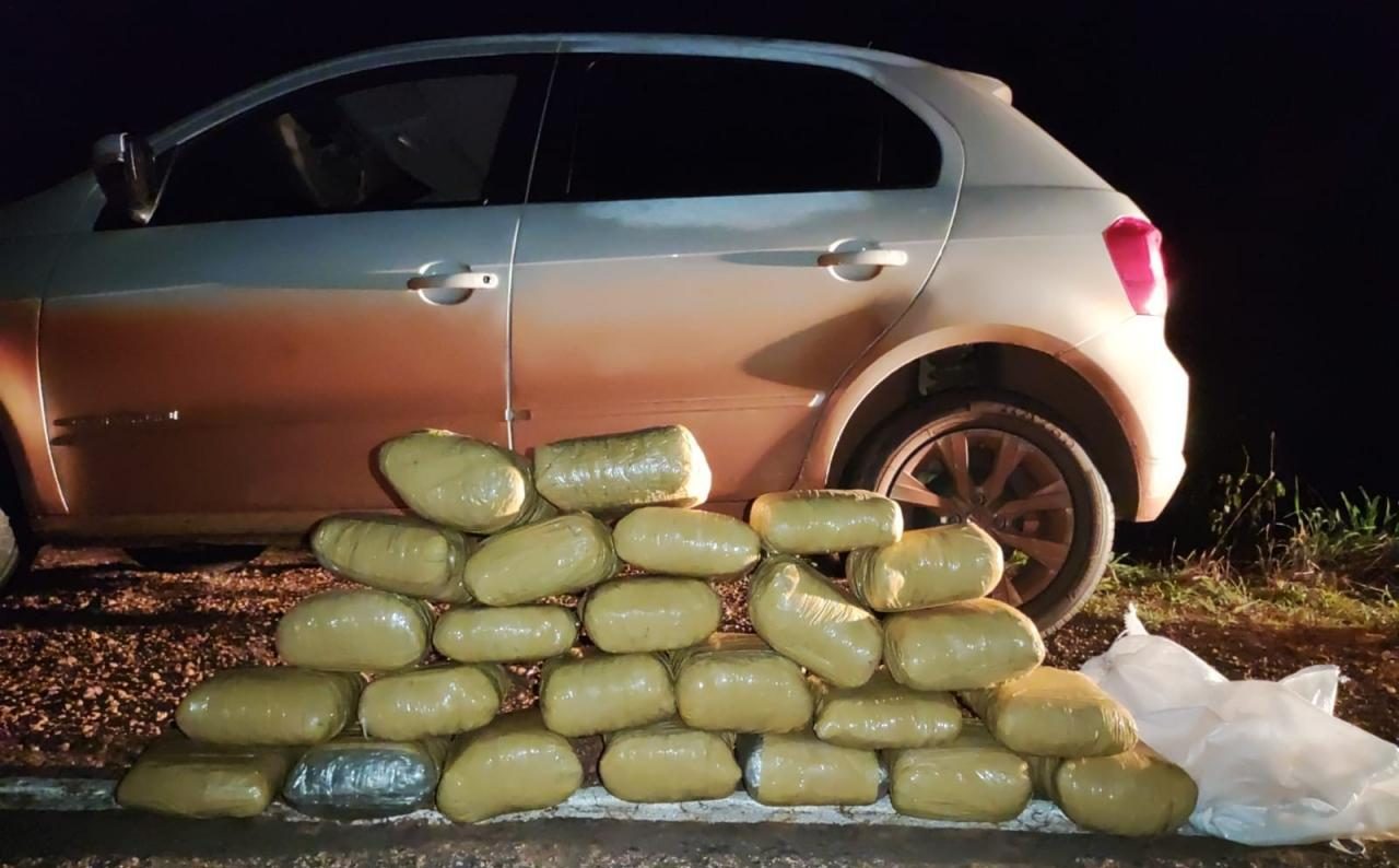 Polícia Militar apreende mais de 24 kg de droga e prende suspeito por tráfico em Primavera de Rondônia