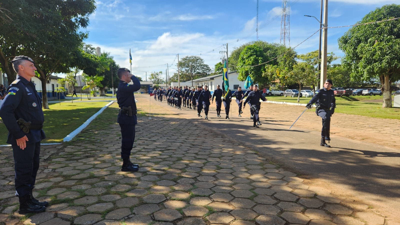 3º BPM REALIZA SOLENIDADE ALUSIVA A TIRADENTES EM VILHENA