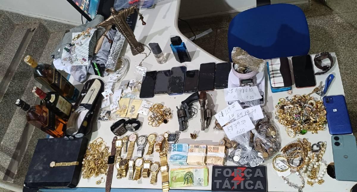 PM desvenda sequestro entre Ariquemes e Porto Velho e recupera bens roubados