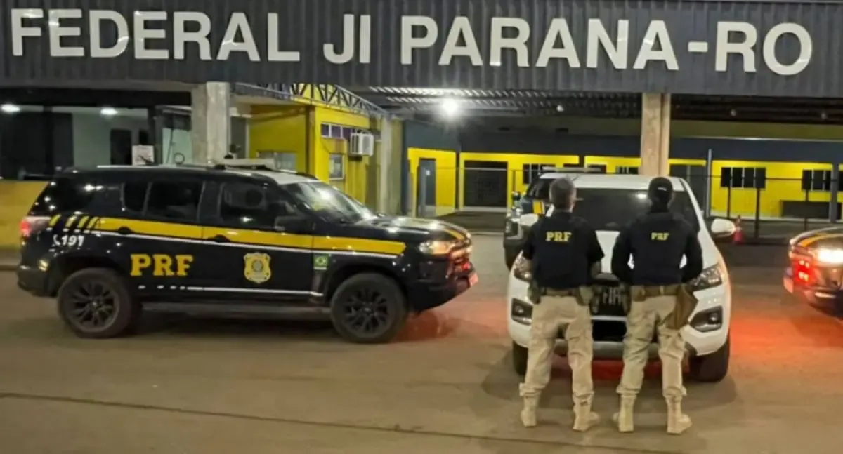 PRF recupera em Ji-Paraná carro roubado que vinha de Goiânia