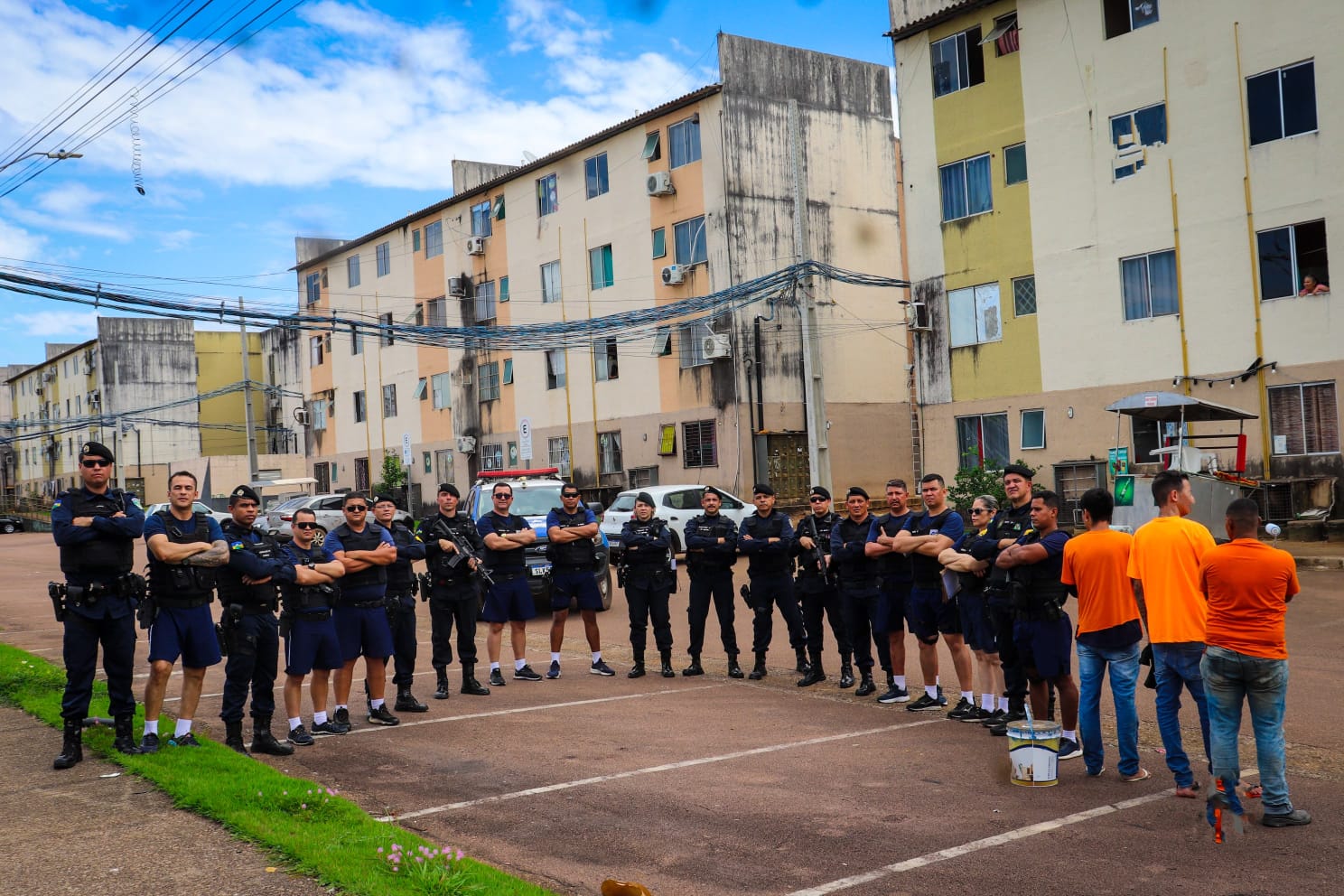 9º BPM intensifica ações de segurança e revitalização no Residencial Morar Melhor