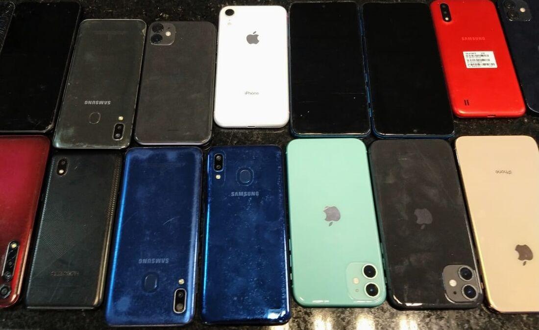 Base clandestina de desbloqueio de celulares roubados é descoberta pela PM na zona Leste de Porto Velho