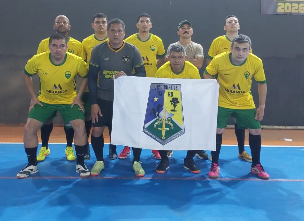 CIPO de Buritis conquista título invicto no futsal dos Jogos da Segurança Pública do Vale do Jamari 2026