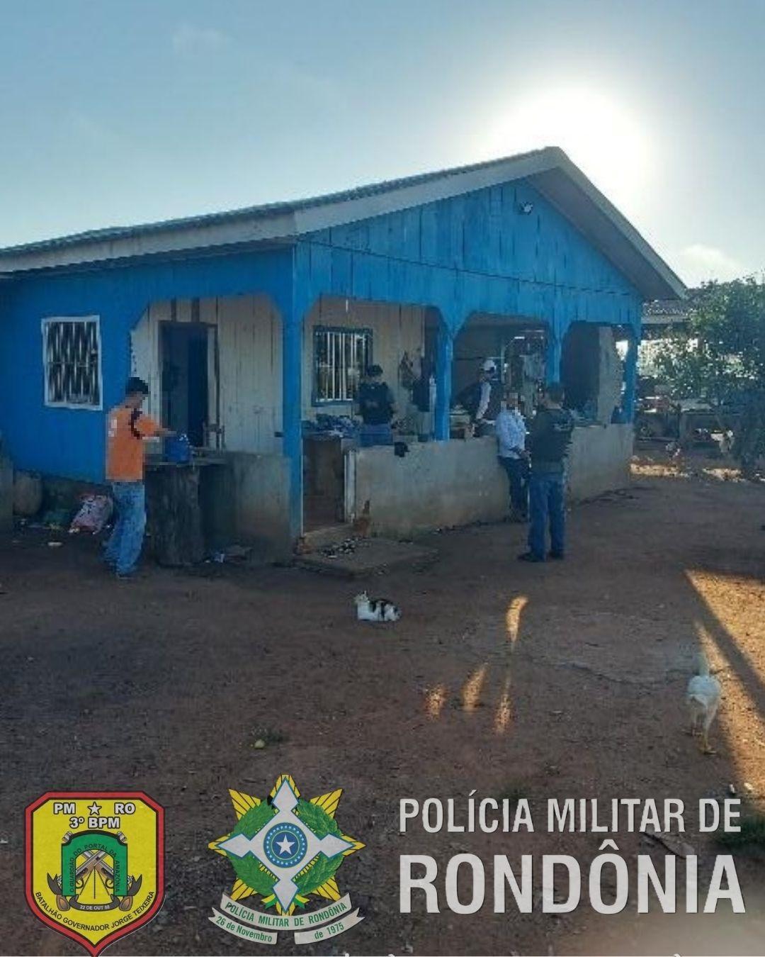 POLÍCIA MILITAR E POLÍCIA CIVIL RECAPTURAM FORAGIDO DA JUSTIÇA NA ÁREA RURAL DE CABIXI