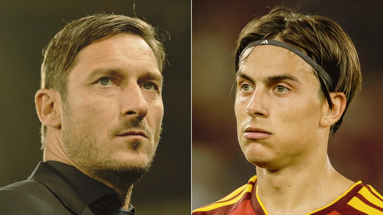 Roma queria dar camisa 10 a Dybala e Totti reclamou: ‘Vocês são todos idiotas’