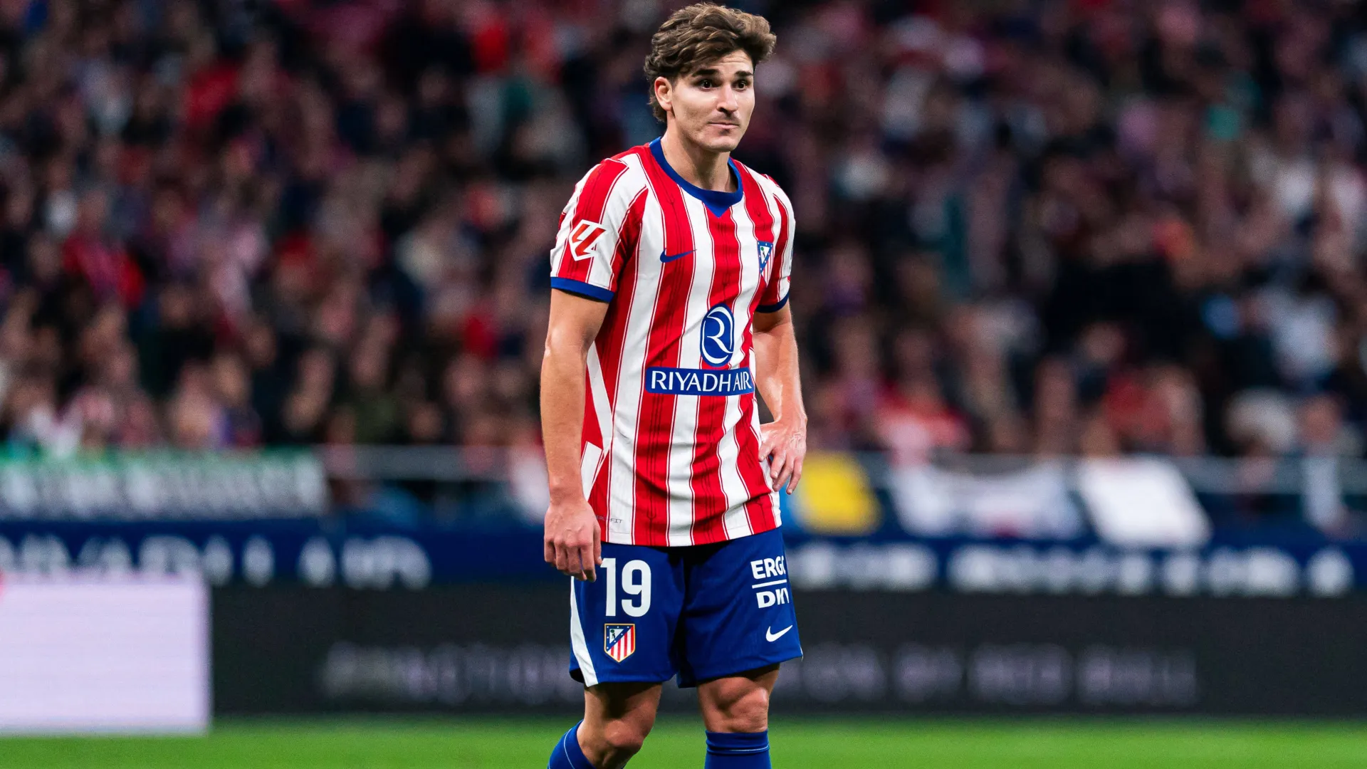 ‘Eu também ficaria bravo’: Julián Álvarez se desculpa com torcida do Atlético de Madrid