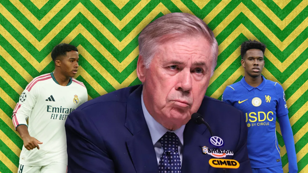 Por que Ancelotti banca jovens sem espaço nos clubes pelo futuro da seleção brasileira